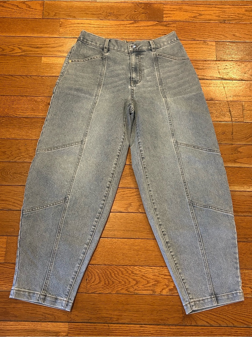 NEW Steven Madden Girl 2026 Sample y2k Style Denim Jeans Baggy Waist 29"